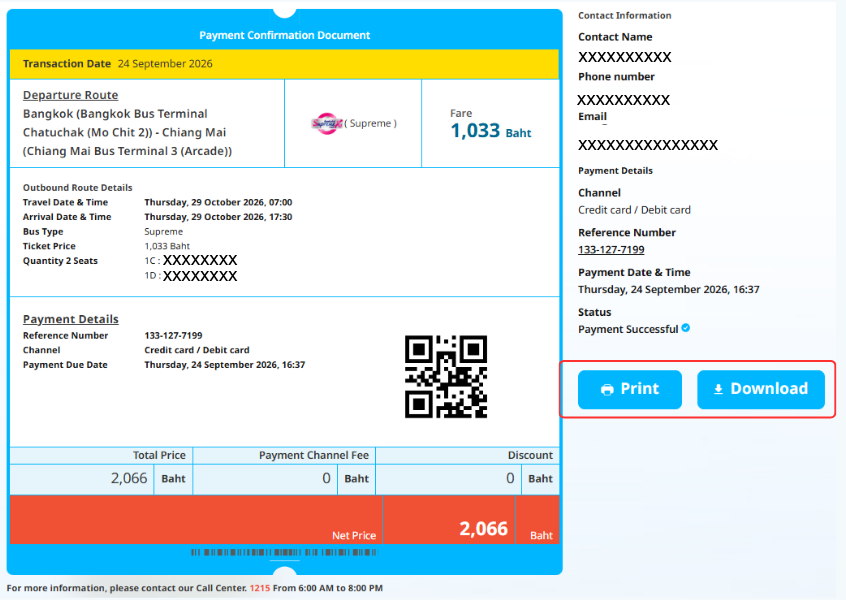 Payment Confirmation